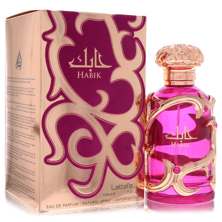 Lattafa Habik Eau de Parfum Spray 3.4 oz (100 ml) for Women