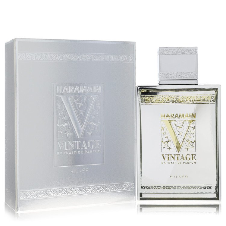 Al Haramain Vintage Silver Eau de Parfum Spray 3.33 oz / 100 ml for Men