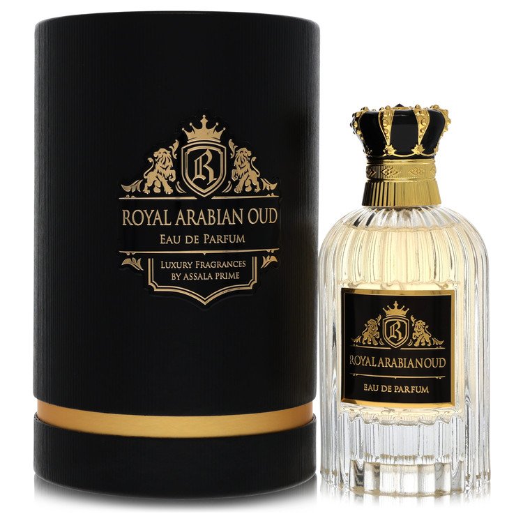Assala Prime Royal Arabian Oud Eau De Parfum Spray for Men 3.3 oz / 100 ml