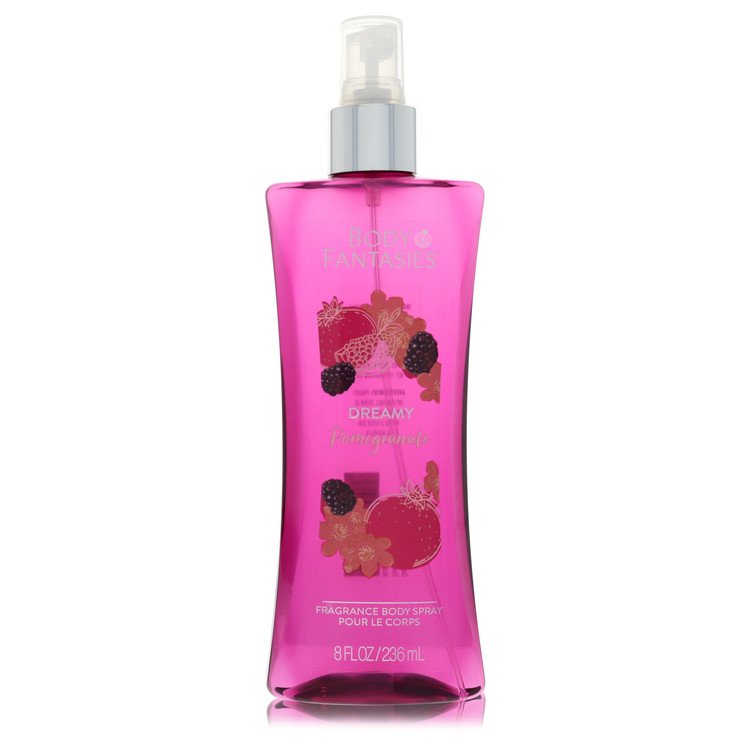 Body Fantasies Dreamy Pomegranate Body Spray by Parfums De Coeur 8 oz/236 ml for Women