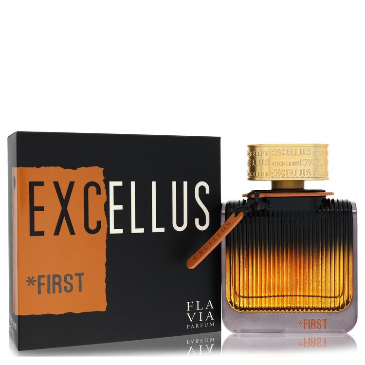 Flavia Excellus First Eau De Parfum Spray for Men, 3.4 oz / 100 ml