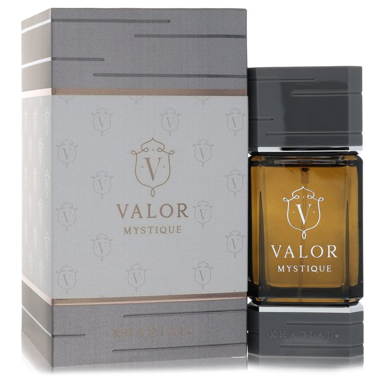 Khadlaj Valor Mystique Eau De Parfum Spray for Men 3.4 oz / 100 ml
