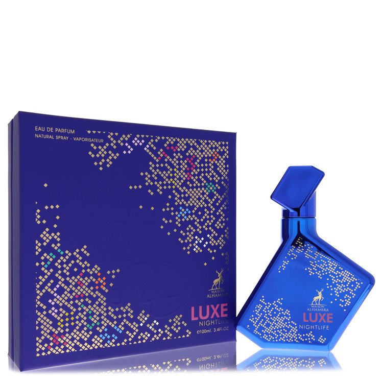 Maison Alhambra Luxe Nightlife Eau De Parfum Spray 3.4 oz / 100 ml for Men