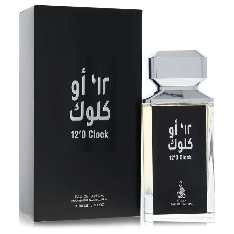 Risala Eau De Parfum Spray 3.4 oz (100 ml) Unisex 12'o Clock Fragrance