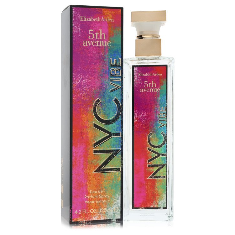 Elizabeth Arden 5th Avenue NYC Vibe Eau de Parfum Spray for Women, 4.2 oz / 125 ml