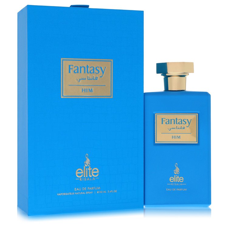 Risala Elite Fantasy Eau De Parfum Spray for Men, 3.4 oz / 100 ml