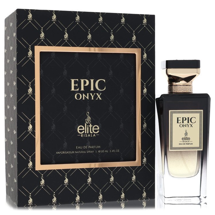 Risala Elite Epic Onyx Eau De Parfum Spray for Men 3.4 oz / 100 ml