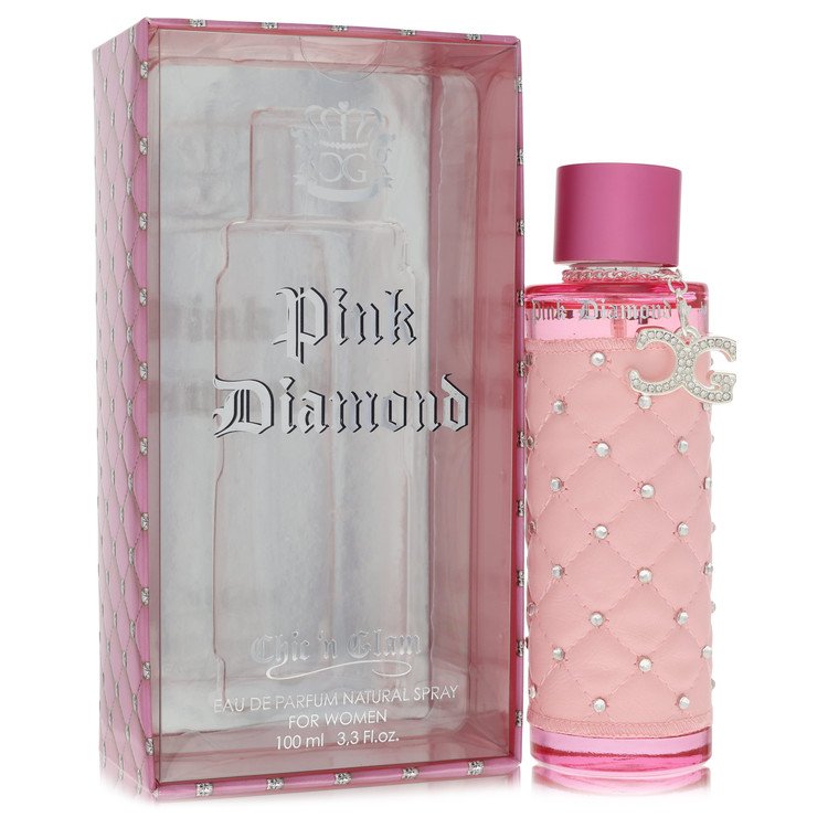 Chic 'N Glam Pink Diamond Eau De Parfum Spray for Women, 3.3 oz / 98 ml