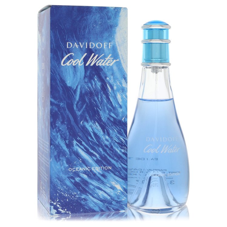Davidoff Cool Water Oceanic Edition Eau de Toilette Spray 3.3 oz / 100 ml for Women