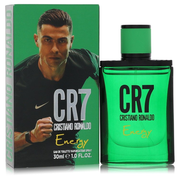 Cristiano Ronaldo CR7 Energy Eau De Toilette Spray for Men, 3.4 oz / 100 ml