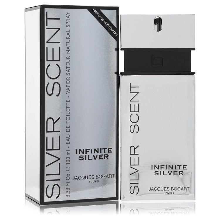 Jacques Bogart Silver Scent Infinite Silver Eau De Toilette Spray 3.3 oz / 100 ml
