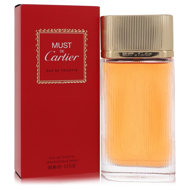 Must De Cartier Eau de Toilette Spray 3.3 oz / 100 ml for Women