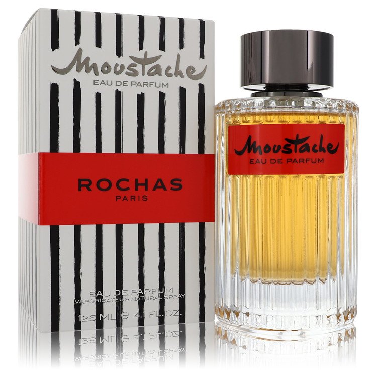Moustache by Rochas Eau De Parfum Spray 4.1 oz (120 ml) for Men