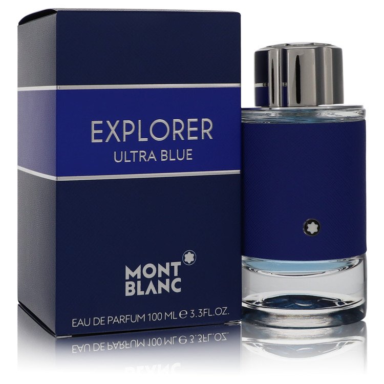 Montblanc Explorer Ultra Blue Eau De Parfum Spray 3.3 oz / 100 ml for Men