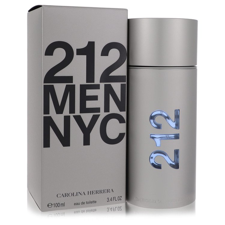 212 by Carolina Herrera Eau de Toilette Spray (New Packaging) 3.4 oz / 100 ml for Men