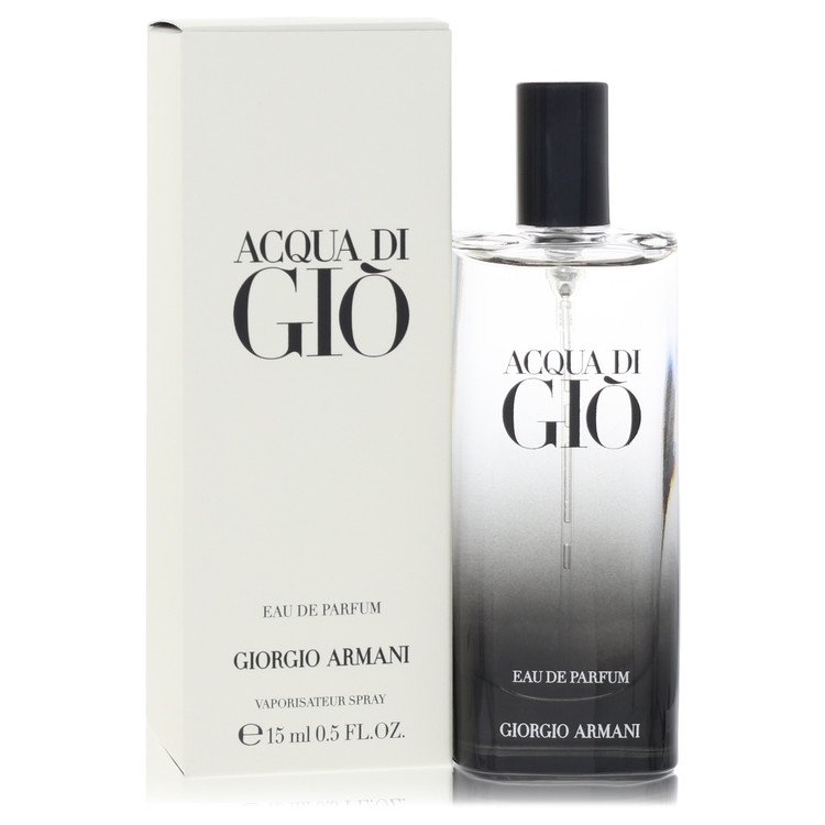 Acqua Di Gio by Giorgio Armani Eau De Parfum Spray 0.5 oz / 15 ml for Men