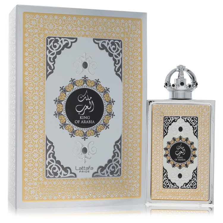Lattafa Pride King Of Arabia Eau De Parfum Spray 3.4 oz / 100 ml for Men