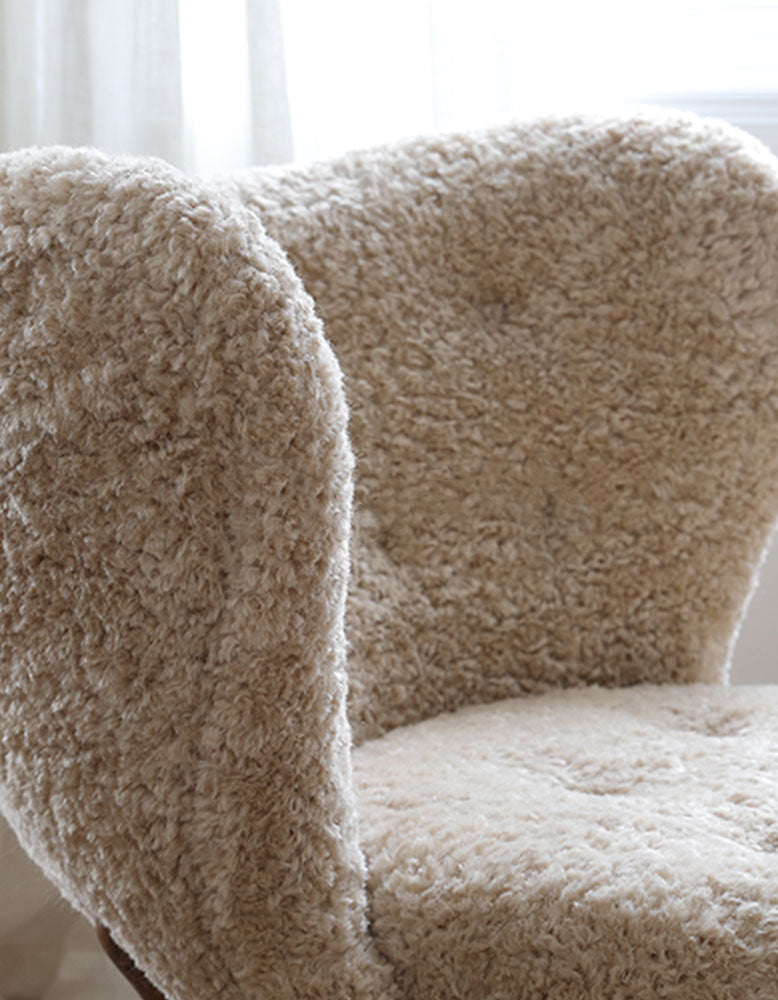 Fitz Armchair, Long Hair