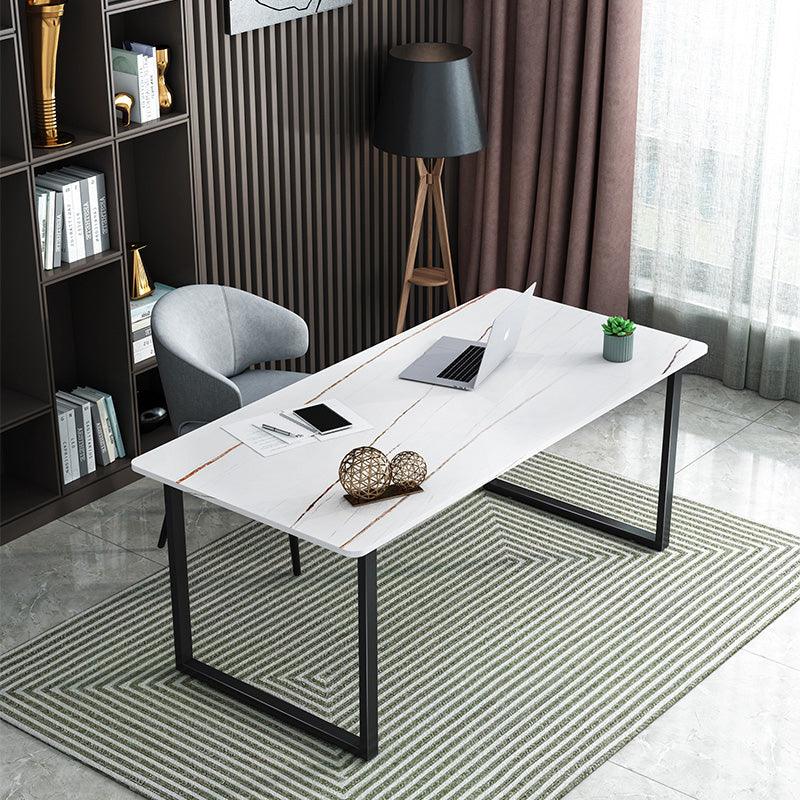 Casson Office Desk, Sintered Stone