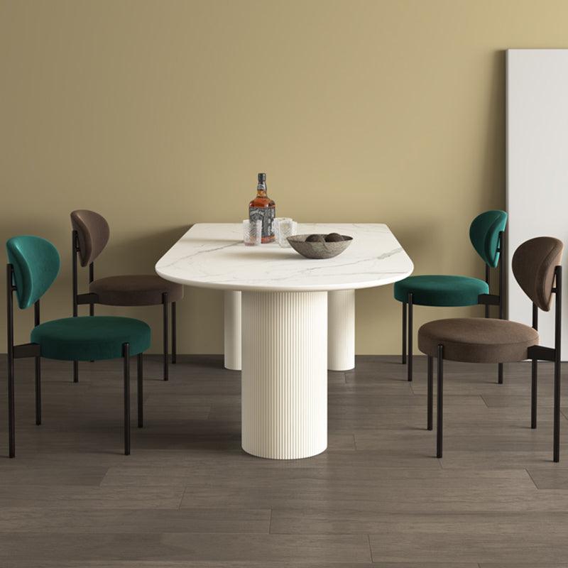 La Plainville Dining Table, White
