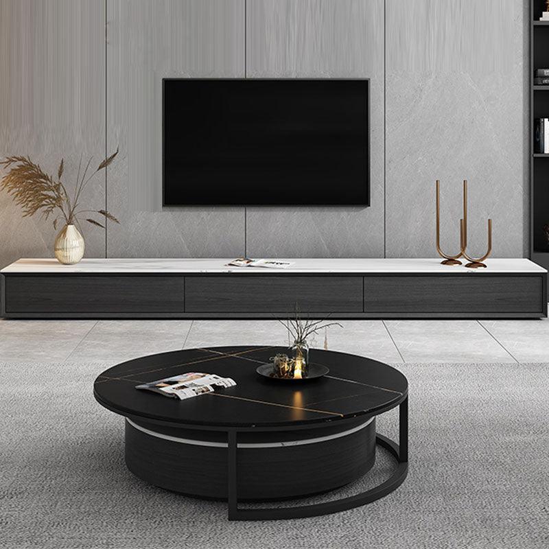Kahoo Nesting Coffee Table, TV Stand, Sintered Stone