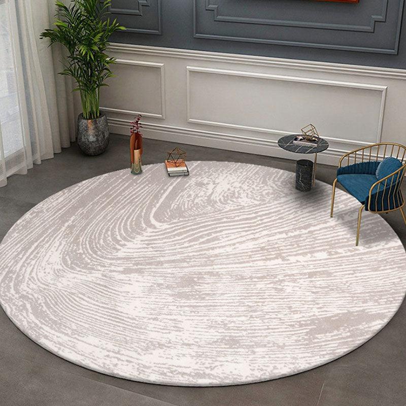 Tazim Round Wool Rug, Three Styles Available