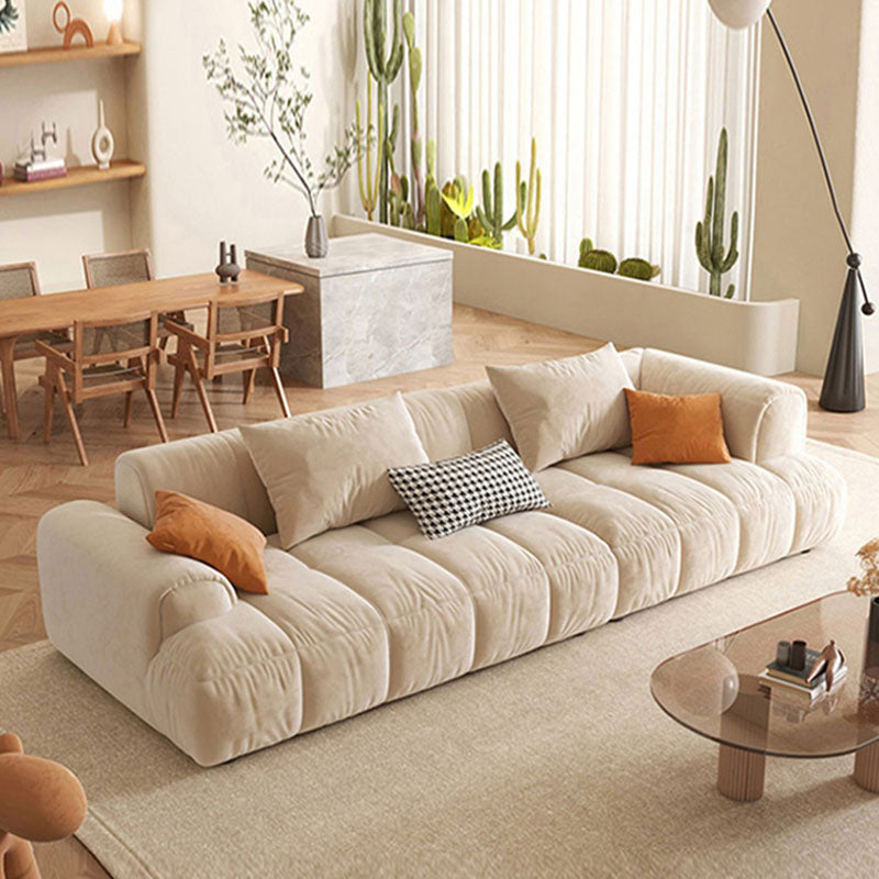 Newbury Modern Three Seater Sofa, Velevt