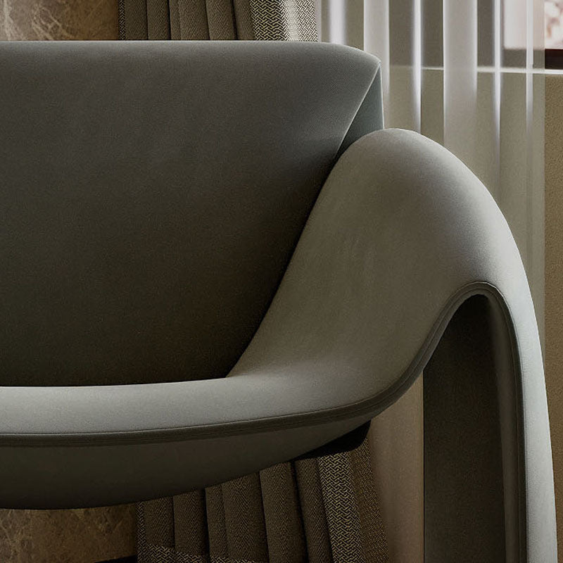 Classic Crab Armchair, Real Leather