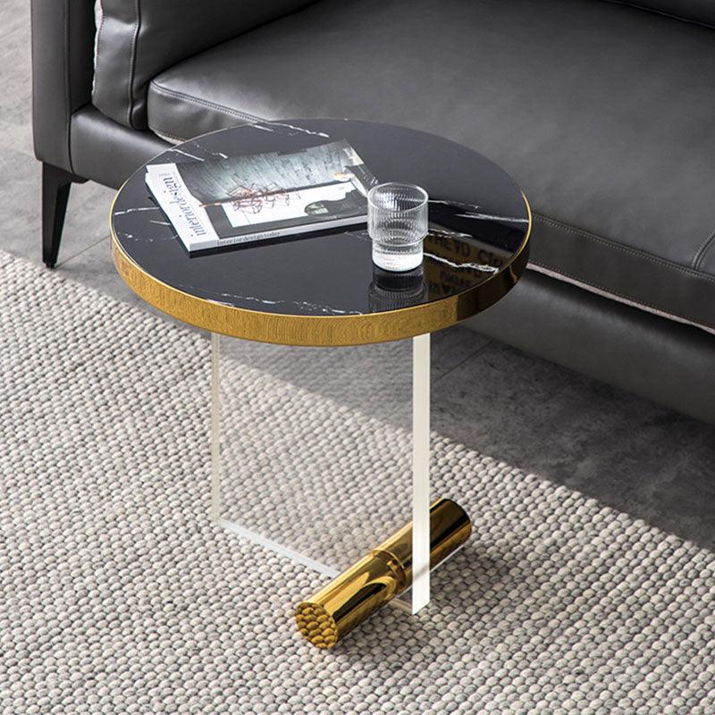 Caldera Round Side Table, Acrylic