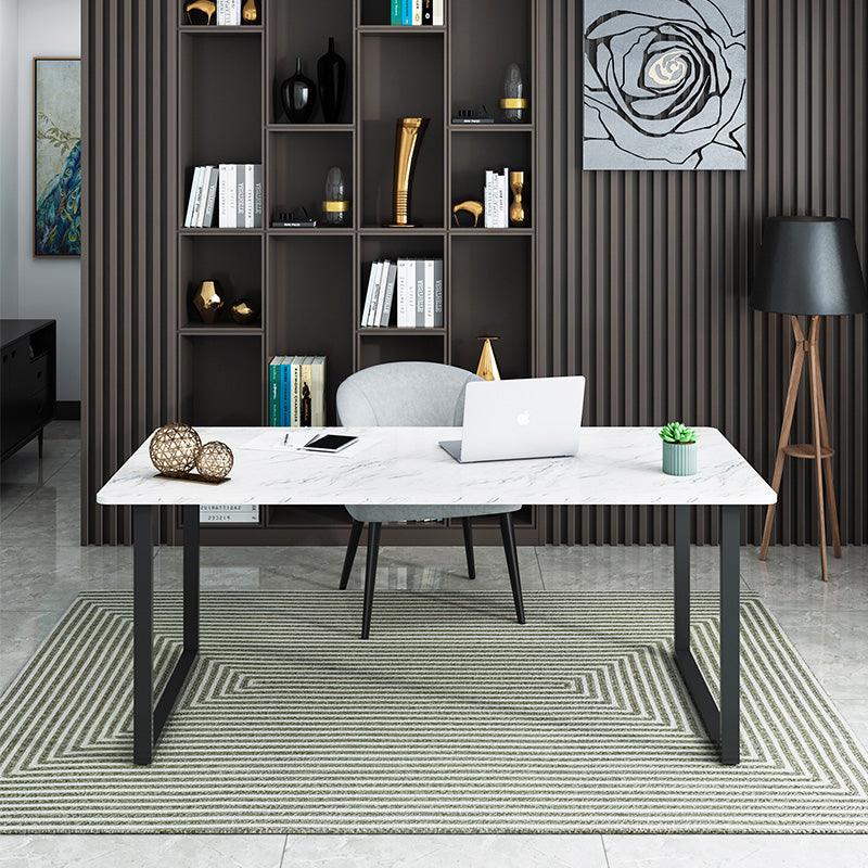 Casson Office Desk, Sintered Stone