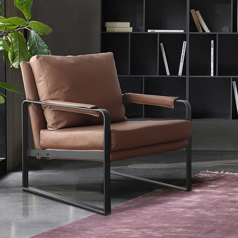 Classic TR58 Armchair, Brown/ Black
