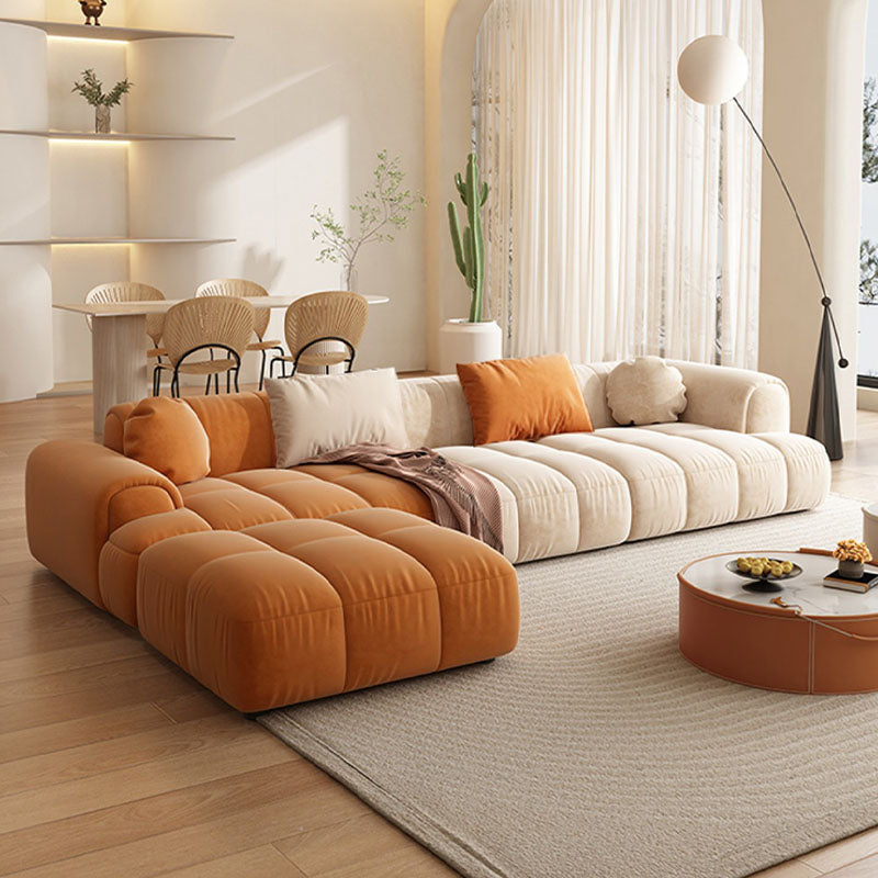 Newbury Modern Three Seater Sofa, Velevt