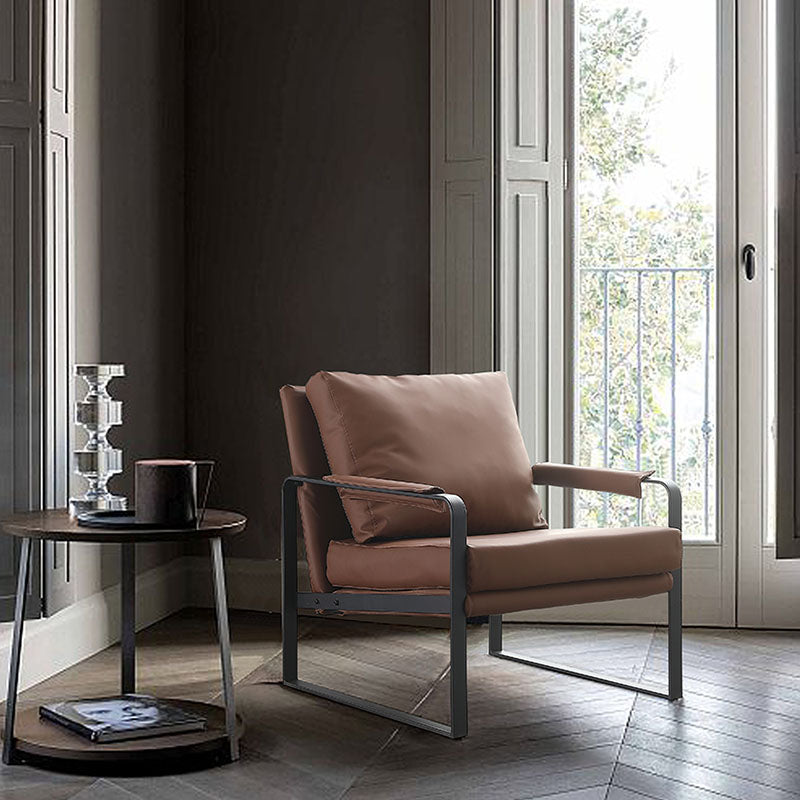 Classic TR58 Armchair, Brown/ Black