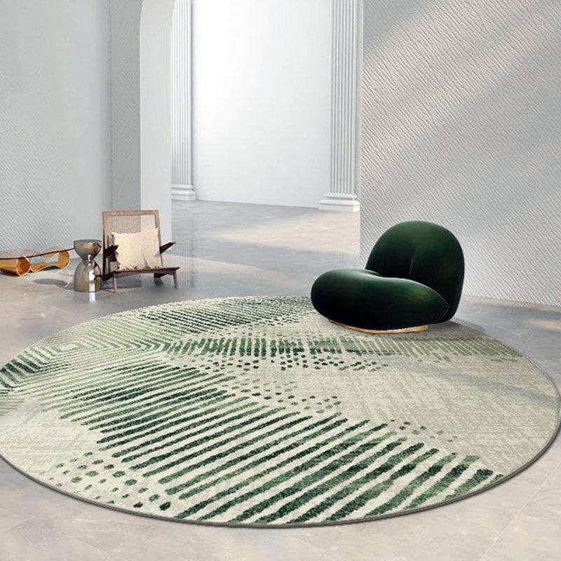 Vaserely Round Wool Rug, Various Shapes Available