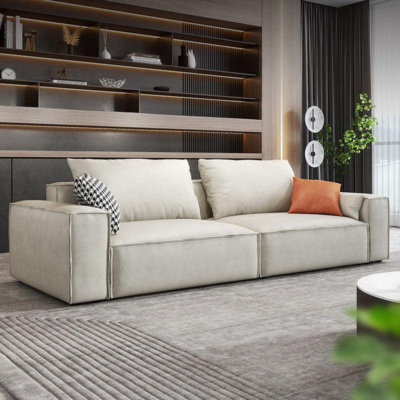 R67 Anselm Three Seater Sofa, Leathaire