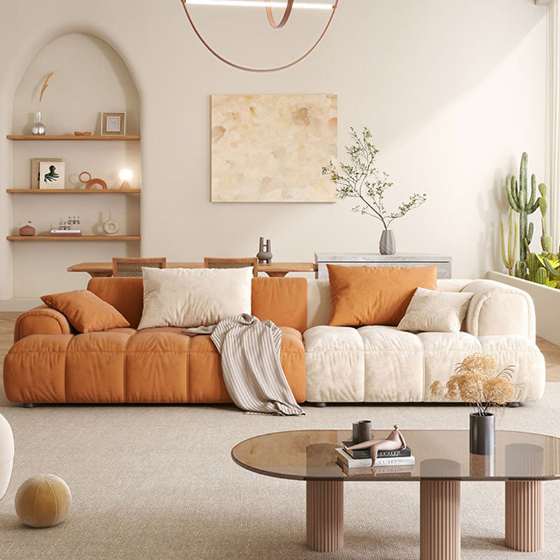 Newbury Modern Three Seater Sofa, Velevt