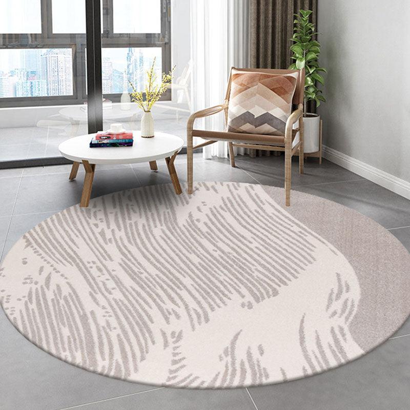 Tazim Round Wool Rug, Three Styles Available