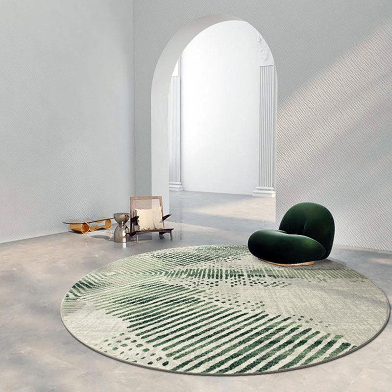 Vaserely Round Wool Rug, Various Shapes Available
