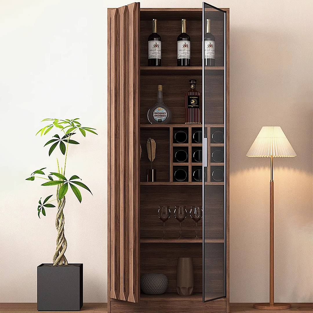 Dory Wine Cabinet, Solid Wood, More Sizes