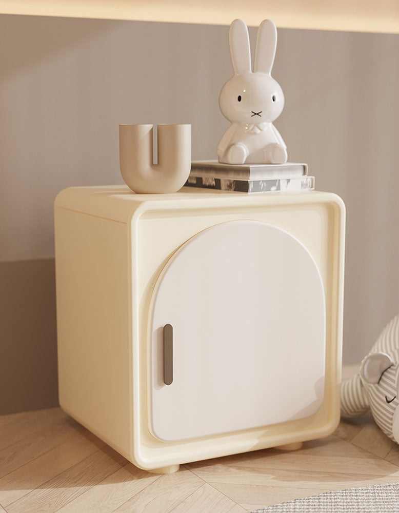 Sunset Serenade Bedside Table, White
