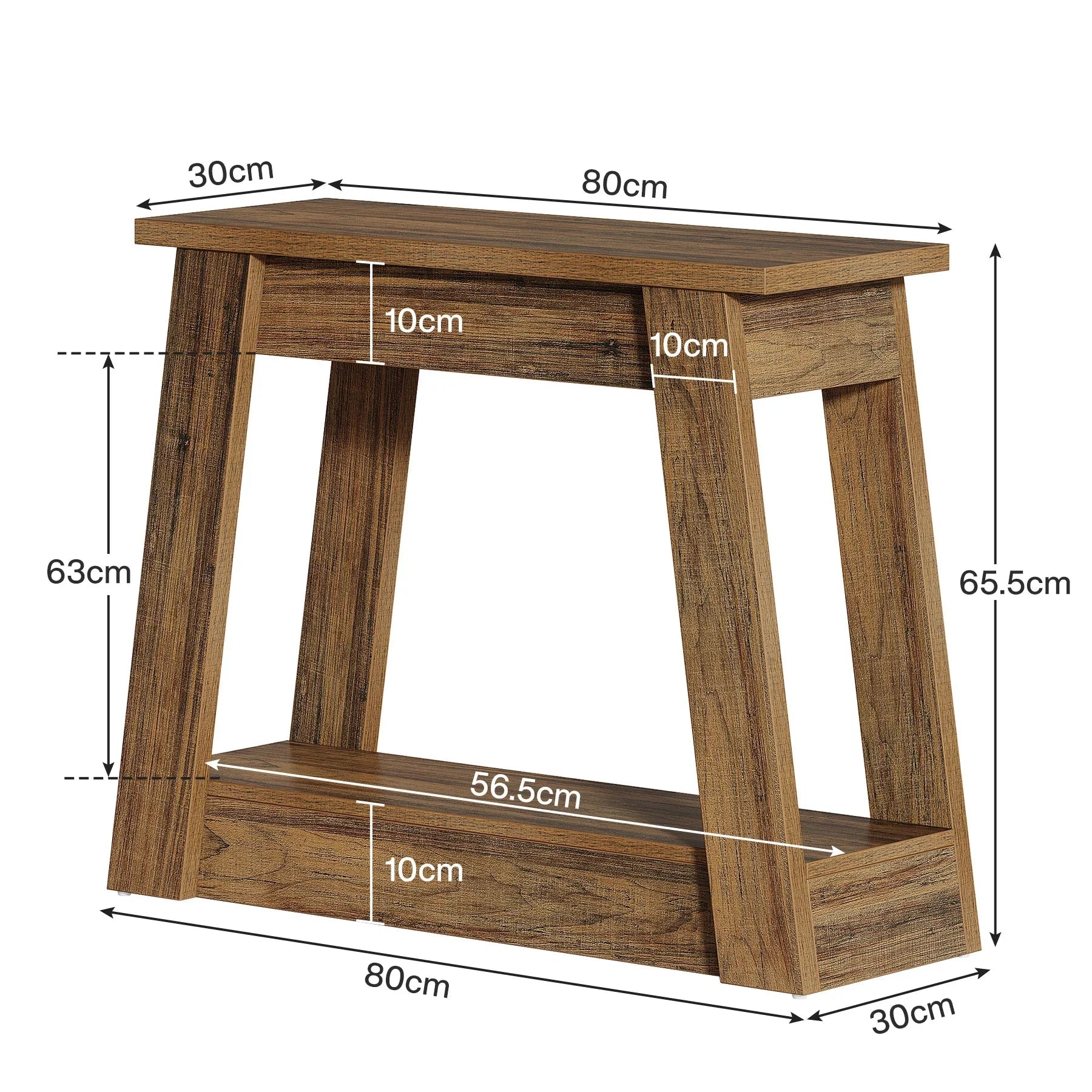 Rustic Farmhouse Side Table