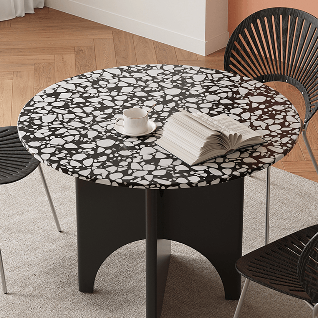 Oighrig Terrazzo Round Dining Table