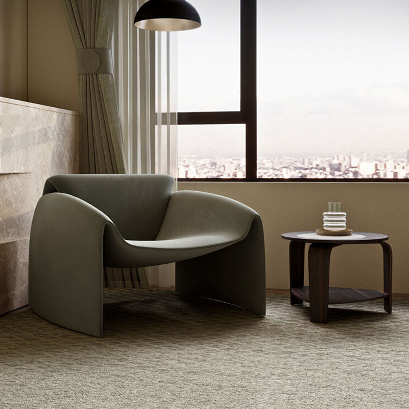 Classic Crab Armchair, Real Leather