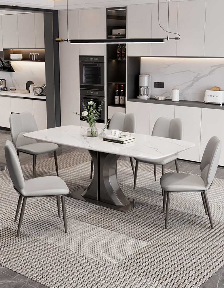 Elena Dining Table, Marble