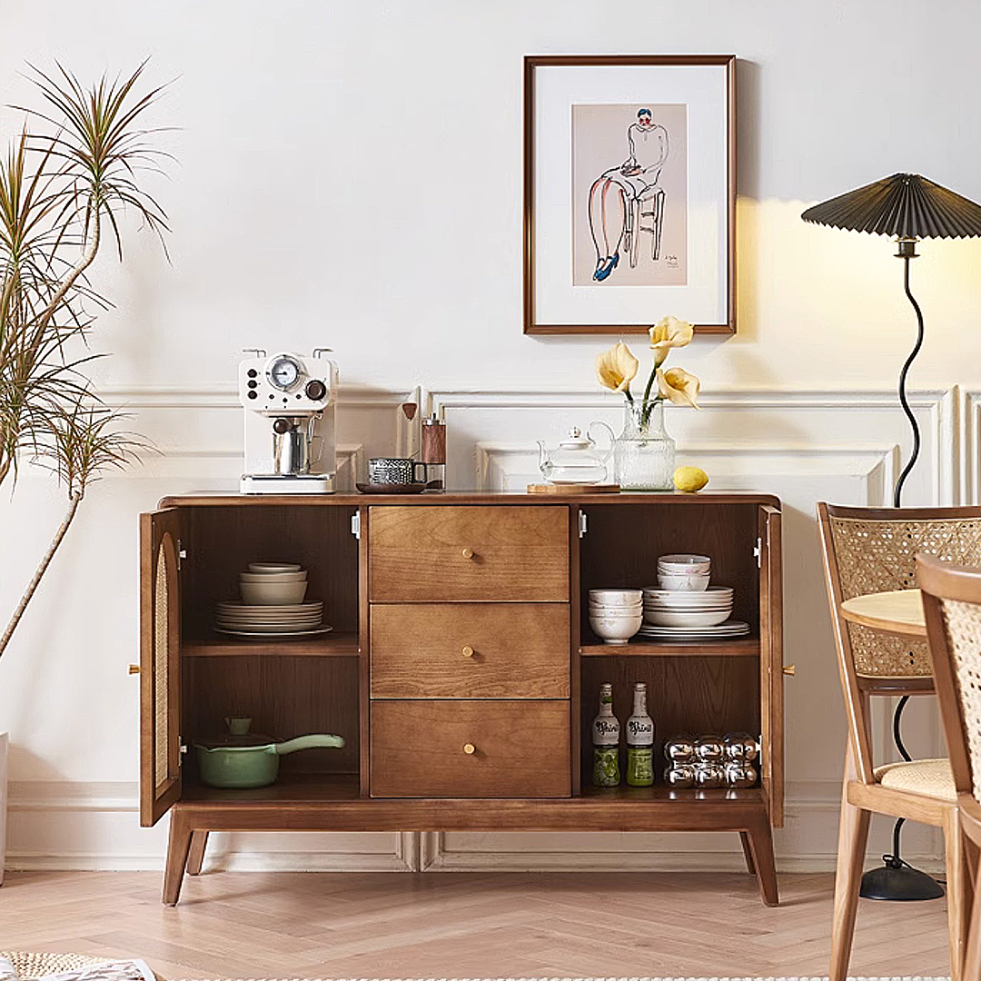 Luxander Vintage Sideboard, Walnut