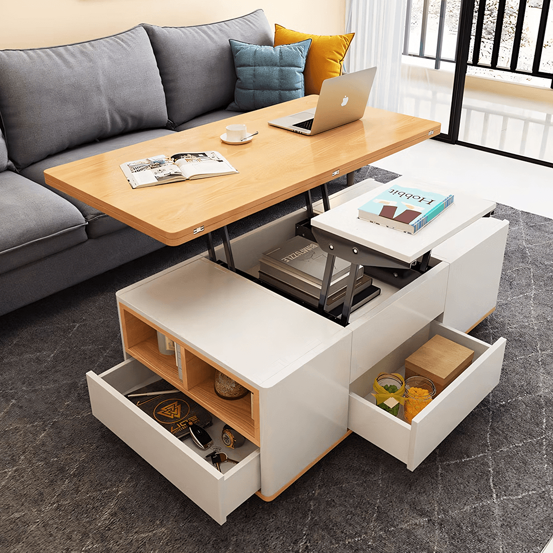 Ruby Lift Top Coffee Table, Multi-Functional Foldable Coffee Table