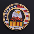 Commemorative Medal Retired Medal Eagle Head Challenge Coin