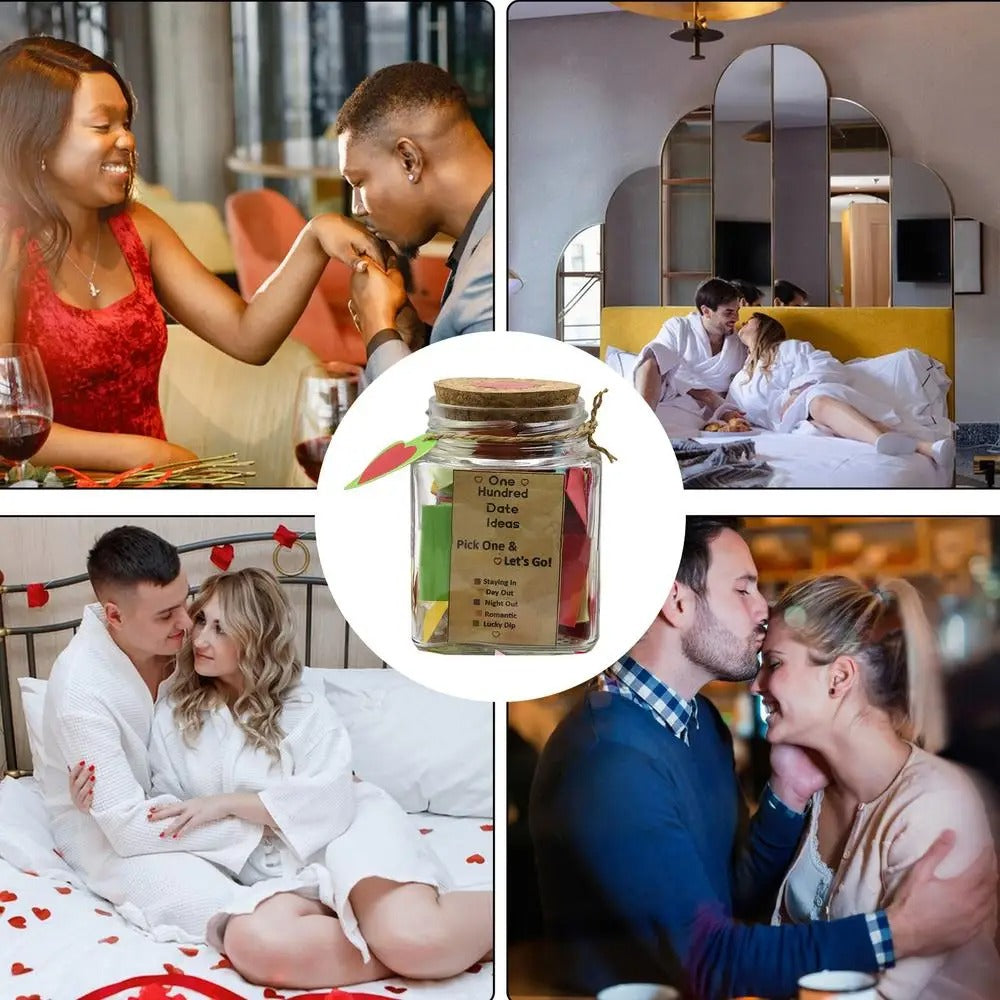 Couple Inspirational Creative Jar Adventure Challenge List