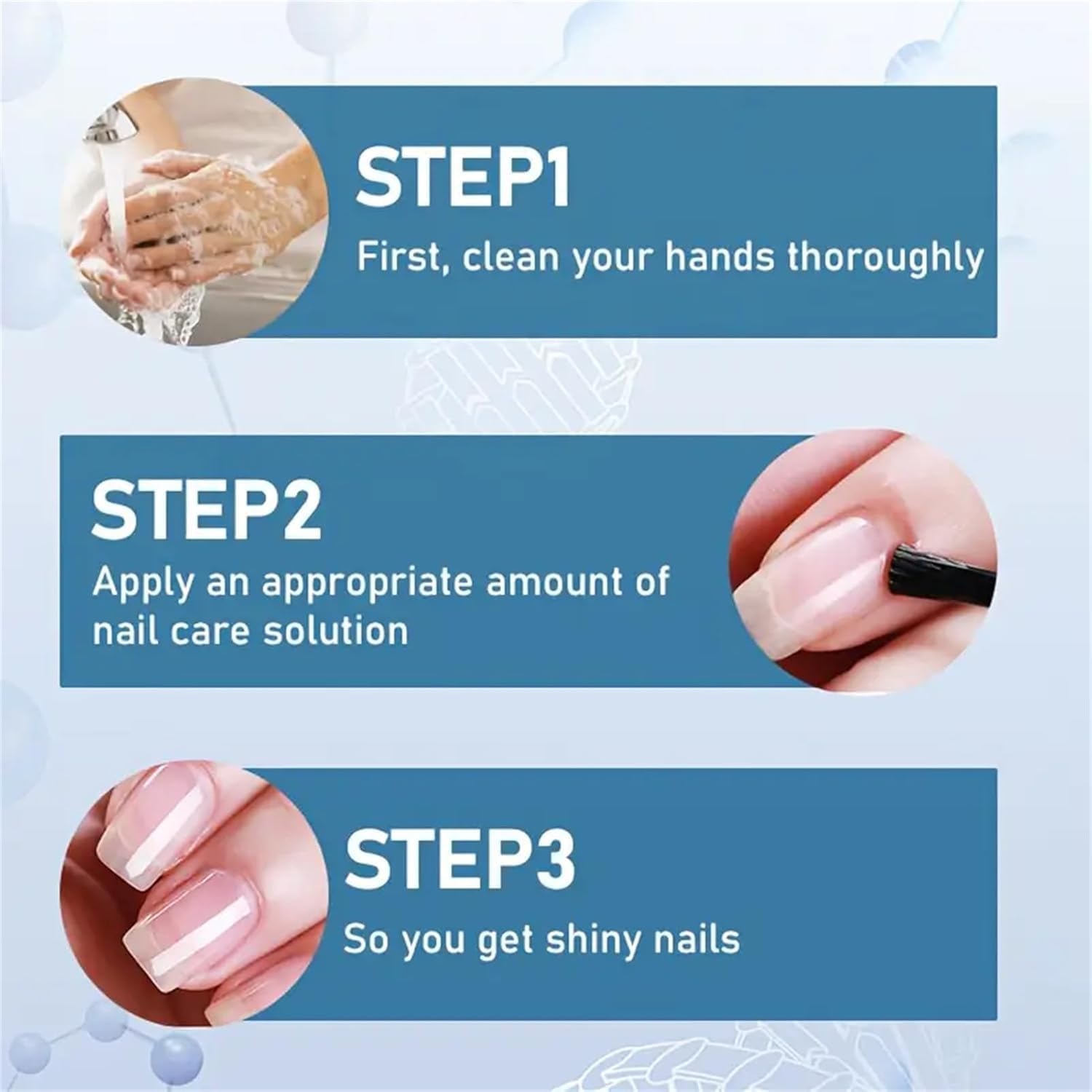 3 Days Nail Care: Keratin & Amino Acid Oil for Dry, Weak Nails (2x16ml)