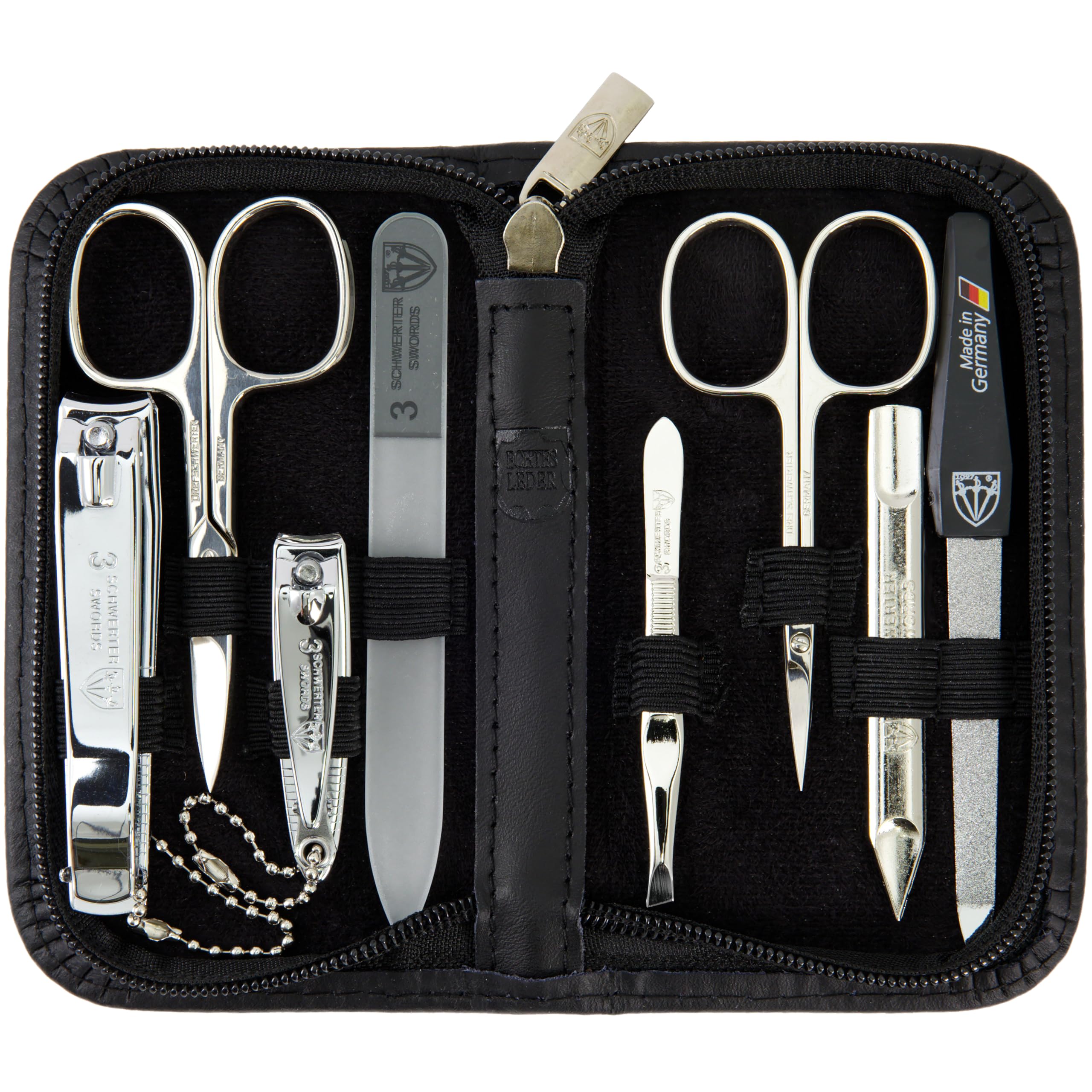 3 Swords Germany – Manicure Pedicure Set Kit (602) | Premium Nail Tools